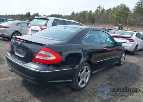 2005 Mercedes-Benz Clk 500 из США, поврежденный, VIN WDBTJ75J45F142259